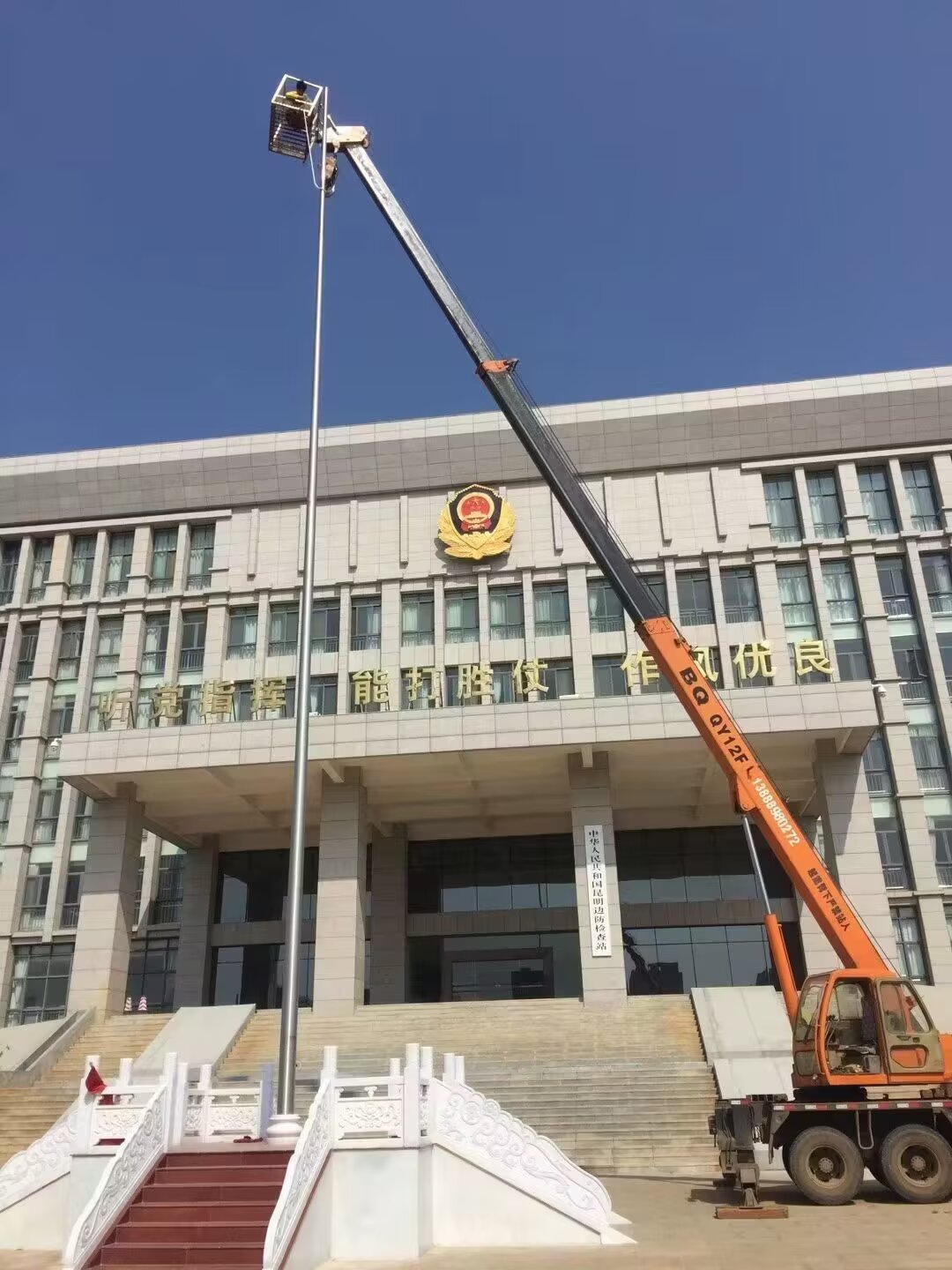 云南旗杆维修制作与需求